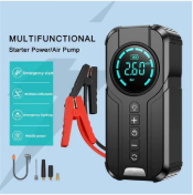 AutoPulse™ DriveMate – 8400mAh Car Starter & Tire Inflator
