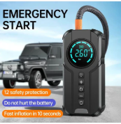 AutoPulse™ DriveMate – 8400mAh Car Starter & Tire Inflator