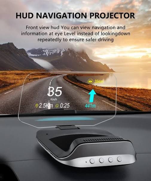 AutoPulse™ HUD C3 Car Head-Up Display OBD2+GPS