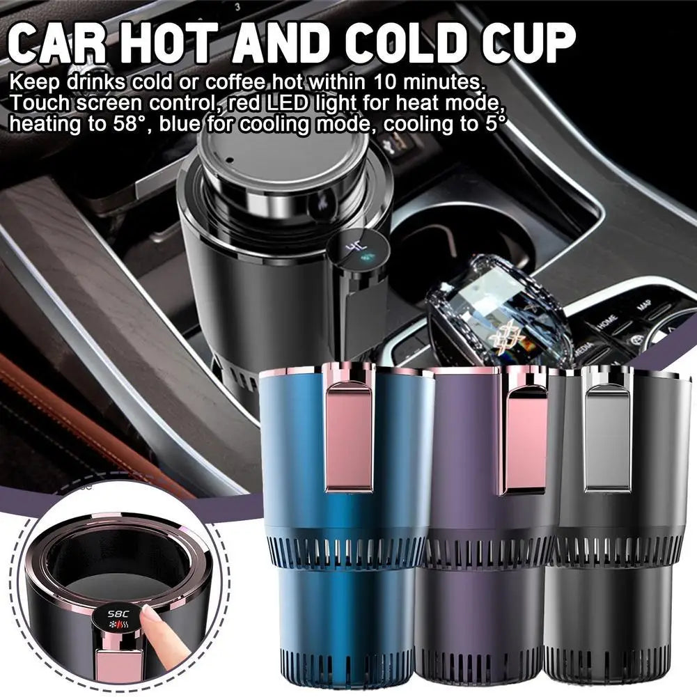 AutoPulse™ Smart Car Cup Holder – Heat & Cool 2-in-1  Free shiping