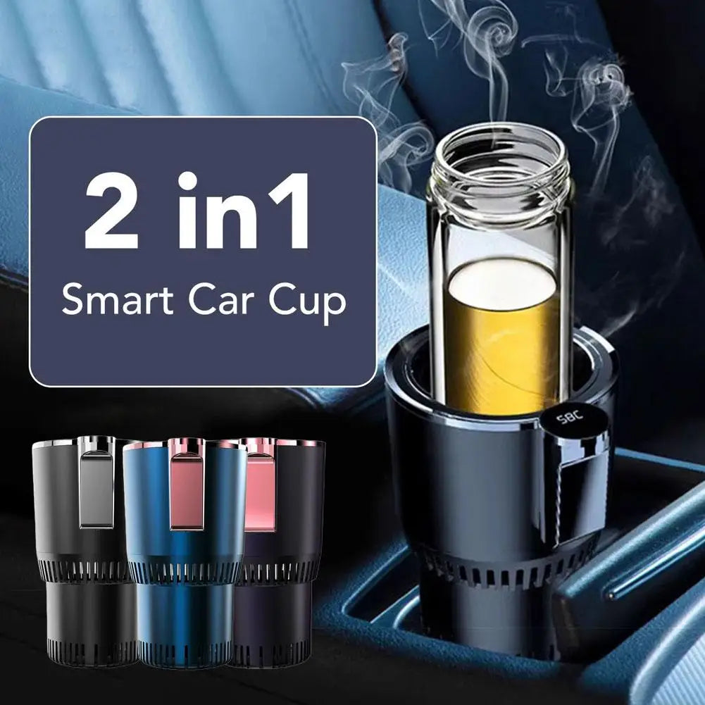 AutoPulse™ Smart Car Cup Holder – Heat & Cool 2-in-1  Free shiping