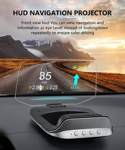 AutoPulse™ HUD C3 Car Head-Up Display OBD2+GPS